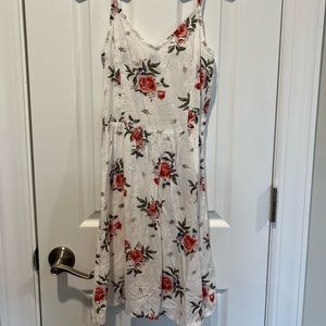 White Floral Dress
